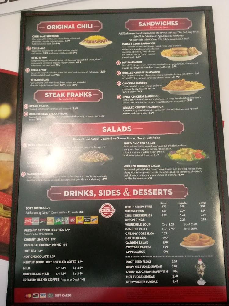 Steak 'n Shake Menu image 1